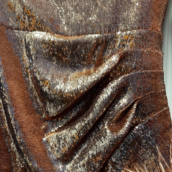 Milly rose gold dress - Picture 8 of 13